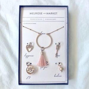 Melrose and Market Necklace with Charms Gift Set